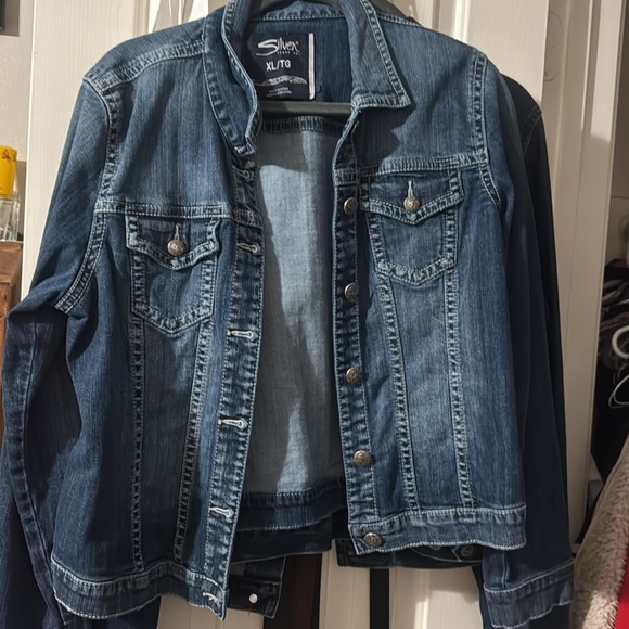 NWOT Silver Jean jacket - Picture 2 of 6